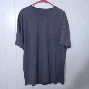 Lululemon Mens  Short Sleeve Athletic T-Shirt Faded Gray